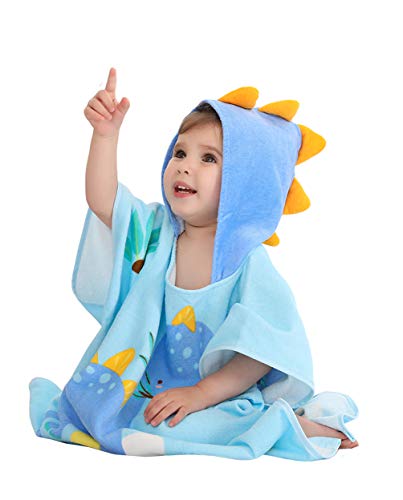 TONWHAR Kids Bath/Pool/Beach Hooded Poncho...