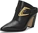 Vince Camuto Women's Baily High Heel Buckle Mule, Black, 8