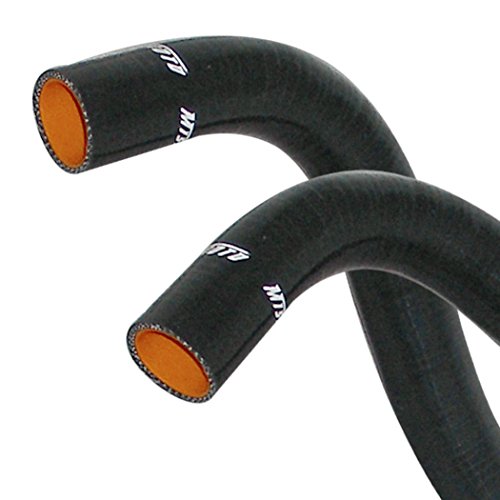 Image of Mishimoto MMHOSE-INT-90BK Silicone Radiator Hose Kit Compatible With Acura Integra 1990-1993 Black