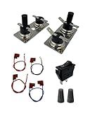 OWNDR 232306 232282 Thermostat Hi-Limit Switch Kit Replacement for Suburban SW RV Water Heater Parts Accessories, 12VDC 12VAC 233534 525007