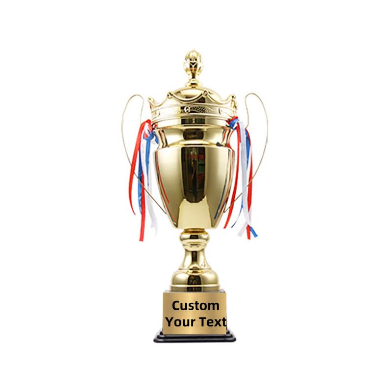 Customizable 17inch Trophy Cup -Gold, Silver and Copper Large Trophy for Sports,Tournaments,Competitions,Soccer Football League Match Trophy,Other Teamwork Award