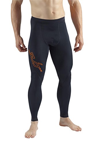 Sub Sports Elite RX Mens Graduated Compression Base Layer Tights/Pants - Black Stealth