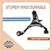 KRGUOD Front Lower Control Arm with Ball Joint Tie Rods Sway Bar Kit Fit for 2001 2002 2003 2004 2005 Honda Civic Sedan & Coupe Suspension kit K640288 K640287-8 pcs