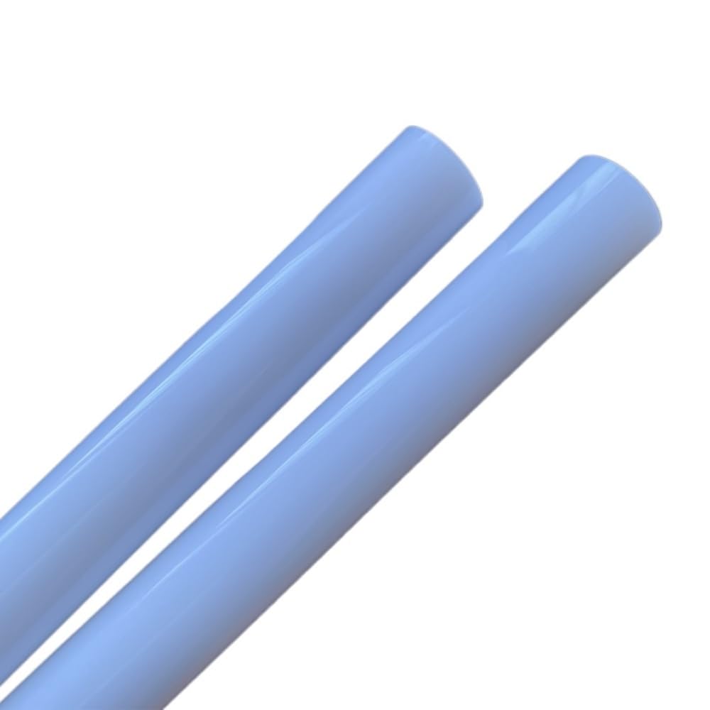 LKLNCXC Plastic rod 10pcs White Acrylic Rods, 4/6/8inch Long Lucite Bar For Architectural Model Material, Porcelain Round Rod(15MM*100MM)