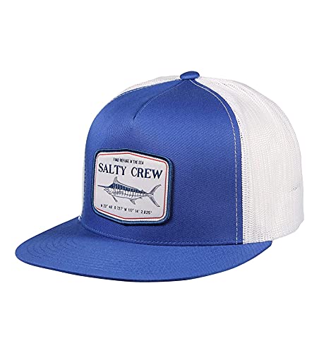 Salty Crew Men's Stealth Trucker Cap, Blue, One Size