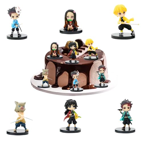 Anime Action Figure, 6 Pezzi Devil's Blade Figure Giocattoli, Anime Cake Toppers, Mini Anime Figura, Devil's Blade Set, Per Figure Da Collezione Giocattoli E Decorazione Torta Di Compleanno