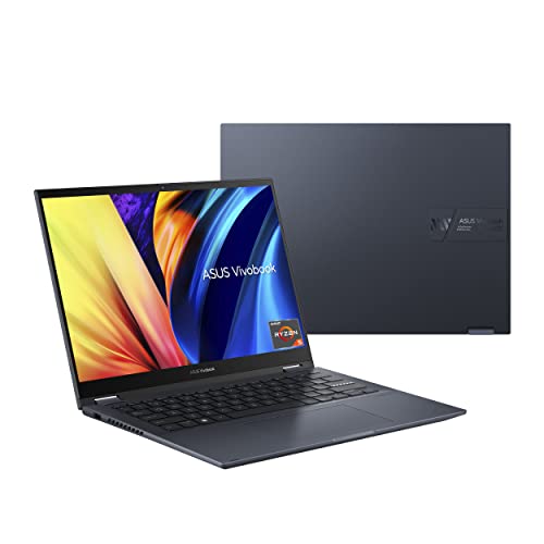 Asus Vivobook S 14 Flip 14” Wuxga 16:10 Touch, Amd Ryzen 5 5600H Cpu, 8Gb Ram, 512Gb Ssd, Numberpad, Fingerprint, Windows 11 Home, Quiet Blue, Tn3402Qa-As54T #TOP7