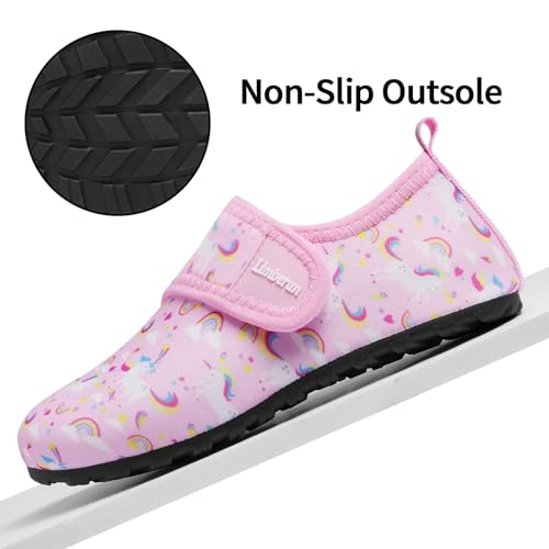 Limberun Water Shoes Kids Boys Girls Swim Aqua Sports Shoes Quick-Dry Barefoot Lightweight Pool Beach Non Slip Socks for Toddler Shoe3
