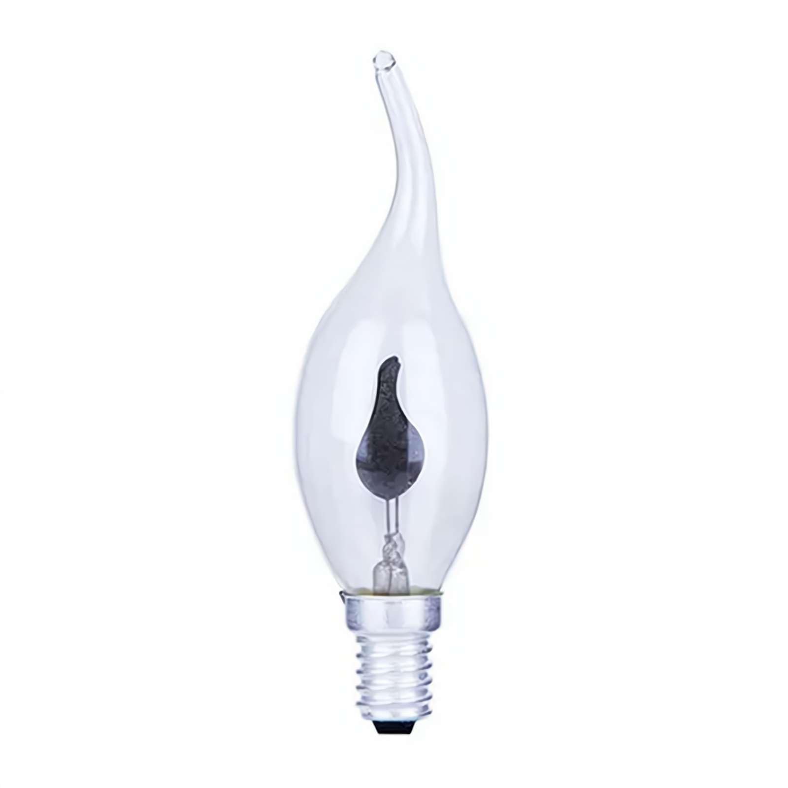 Flicker Flame Candle Light Bulb for Halloween - 3W E14 Base Orange Fire Flickering Lamp