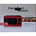 Hamilton Beach 1.1 cu ft, 10 power levels, LED display, 1000W, Microwave oven, Red,10 power levels, 6 quick set menu buttons (Red)