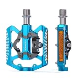 Mountain Bike Pedals - Dual Function Flat and...