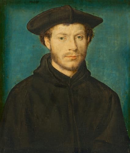 Portrait homme peinture célèbre pour salon élégant grand tableau