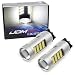 iJDMTOY (2) 6K Xenon White 42-SMD PW24W LED Bulbs For BMW F30 3 Series Halogen Headlamp Daytime Running Lights