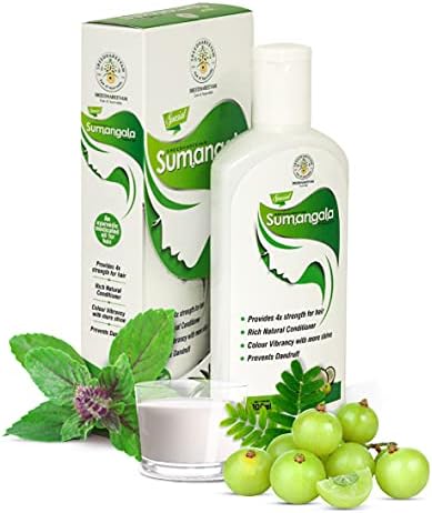 Sreedhareeyam Ayurveda Special Sumangala Thailam-Ayurvedic Hair Oil for Hair Growth, Anti-Hairfall&Dandruff Control, with Bhringaraj, Coconut Oil&Indian Gooseberry for Healthy Hair&Scalp-100ml