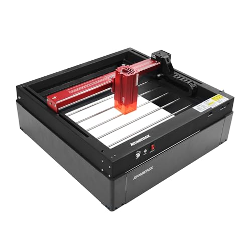 ATOMSTACK H2 Riser Base Suitable for A6/A12/A24/A48 Pro&A6/A12/A24/A48 Ultra Laser Engraver,Sheet Metal Material, Sturdy and Stable, Preventing Smoke Leaking