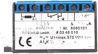 Replace typ SG 3.575a 8080101 U1 = max.575vac