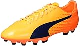 PUMA Herren Evospeed 17.4 AG Fußballschuhe, Yellow-Peacoat-Orange, 42