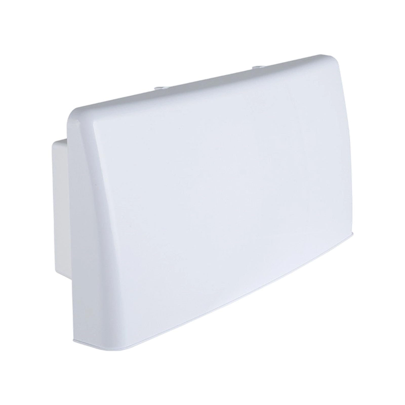 Parte di ricambio per bocchetta di ventilazione laterale per camper, in ABS bianco, per riparazione di rimorchi, per riparazione di rimorchi, parti di sfiato laterale per rimorchio, ricambio per