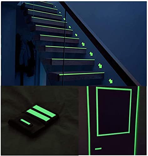 Image of Vibha Radium Tape Night Glow in Dark Tape 20mm Width. Pack of 01 (05 Meter)