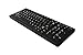 Tg3 Electronics 103-Key Low-Profile Washable USB Keyboard - Black KBA-CK103S-BNUN-US