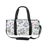 MNSRUU Koala Reisetasche für unterwegs, Unisex, hohe Kapazität, großes Gepäck, Sporttasche