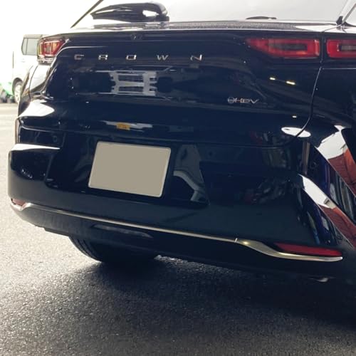 oi-trading トヨタ 新型 クラウンスポーツ 36系 / 37系 2023年11月? リアバンパーカバー プロテクター ガーニッシュ 保護 傷付き防止 【素材】SUS304ステンレス サテンシルバー仕上げ カー アクセサリー ドレスアップ カスタム