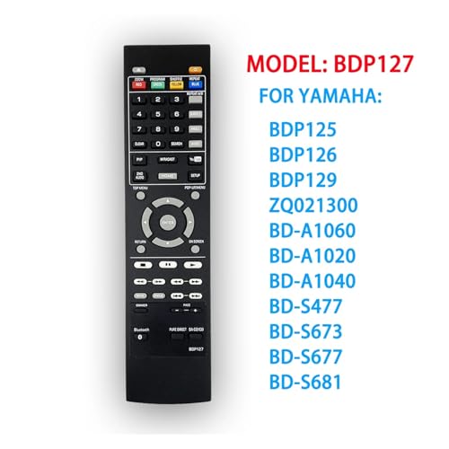 Télécommande BDP127 pour lecteur Blu-Ray Yamaha BD-S477 BD-S673 BD-A1040 - 3