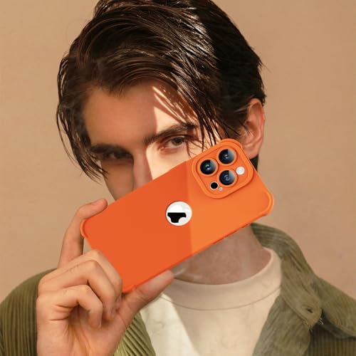Image of ORETECH 3 in 1 for iPhone 15 Pro Case with 2 x Screen Protector,Orange