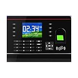 Leistung: weniger als 3W Zeitmaschine Multi-Funktions-Fingerabdruck-Zeit-Anwesenheits-Maschine Für Büro, Schule