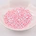 Art Craft Glitter, Star Shape Glitter Confetti for Handcrafts, Home Decoration DIY Cards, Party Festival, Nail Art- 0.35oz (10g) (Pink)