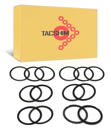 TACSHIM Black 5/8”x24 Barrel Shim Kit for .308 7.62mm 300BLK .30 Cal (14 Pack)