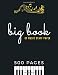BIG Book of Music Staff Paper - 500 Pages: Standard Manuscript Notebook - 10 Staves Per Page, Notes Guide and Rhythm Tree, Perfect for Learning, Composition Books Gifts, Blank Large Sheets