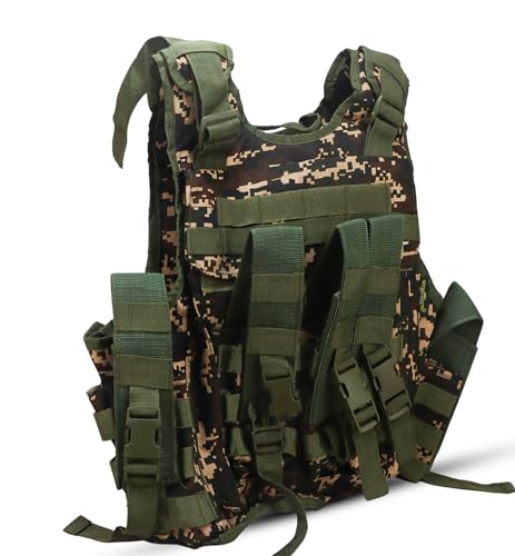 Image of Azad tactical vest for ary with stuff oragnizer and poches