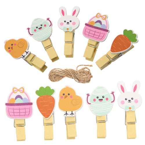 HAWILLOSCH 40個製フォトクリップ 然 のミニクリップ 飾り用 や のディスプレイ