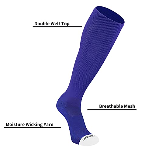 Elite Baseball/Softball Socks & Belt Combo (2 Pairs of Socks with 1 Belt)2