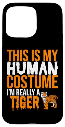 �n���E�B�� - This Is My Human �R�X�`���[�� I'm Really A Tiger �X�}�z�P�[�X iPhone 15 Pro Max �p