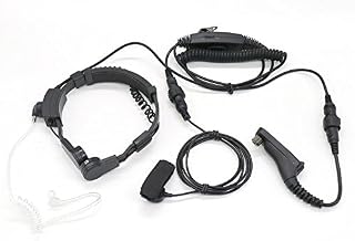 3 IN 1 Adjustable Throat Vibration Mic For Motorola Radio APX7000 DP3601 VOX