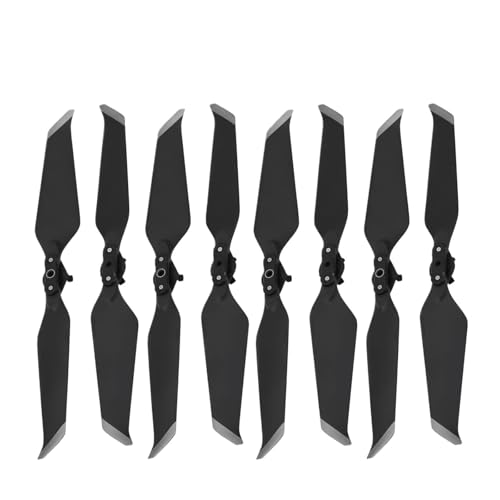 Hélices 8743 pour Mavic 2 Pro et Zoom - Lot de 8 Lames Pliantes Argentées