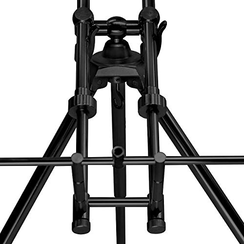 Foto von ARAPAIMA FISHING EQUIPMENT® Rod Pod Triplecoast | Aluminium Rutenhalter | Angeln Rutenauflage für 3 Angelruten | Angelhalter inklusive Tragetasche - Schwarz - OneSize
