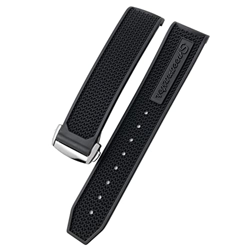 Bracelet Montre pour Omega Speedmaster en Caoutchouc Silicone 20mm