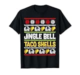 Groovy Christmas Jingle Bells Taco Shells Ugly Xmas Family T-Shirt