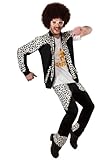 Redfoo Party Rock Anthem Costume - Standard - Chest Size 40-44, Black