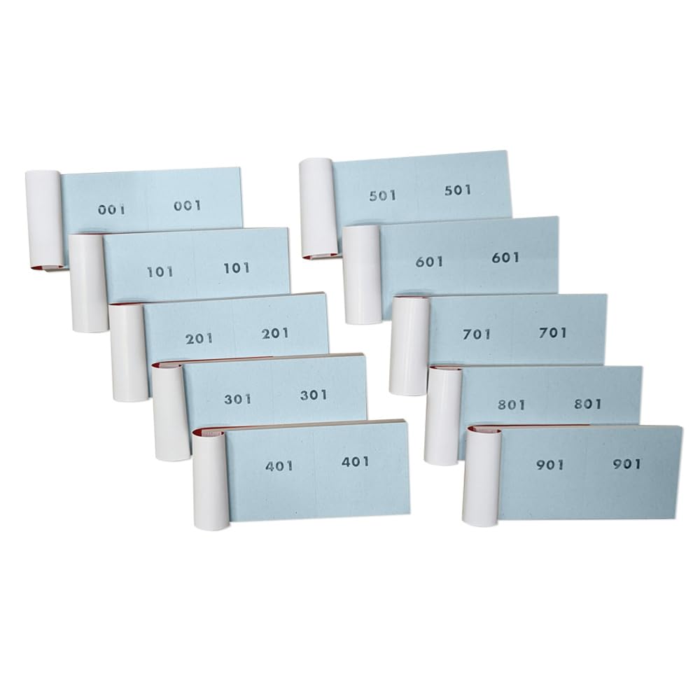 BM BeMore MOD 9 10 Blocchi numerati da 1 a 1000 13 x 6 cm