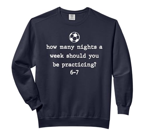 Funny Soccer Coach 67 Soccer Player 6 7 Gen Z Viral Saying Comfort Colors Adult Sweatshirt
