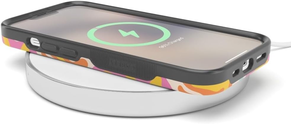 Casely iPhone 15 Case | Tropical Color Splash | Abstract Retro | Bold Protective Design | Compatible with MagSafe - Image 7