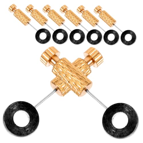 Beatifufu Sewing Positioning Pin Set 8pcs Embroidery Leather Pin DIY Leather Crafting Tool Accurate Stitch Guide