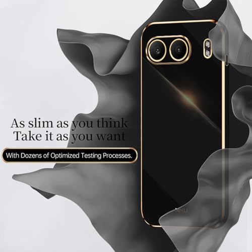 YUECXIN Case for OnePlus Nord 4, Ultra Thin Luxurious Bling Soft Premium TPU Bumper Silicone Elegant Cover - Image 3