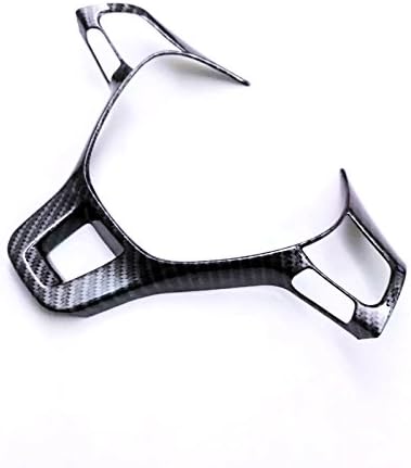ITrims for Volkswagen Atlas 2017 2018 2019 Car Accessories Steering Wheel Buttons Cover Trim Frame ABS Car Interior Accessories Decoration 1PCS (A Style)