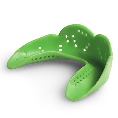 SISU Mouth Guards Junior 1.6mm Custom Fit Sports Mouthguard for Kids, NextGen, Spring