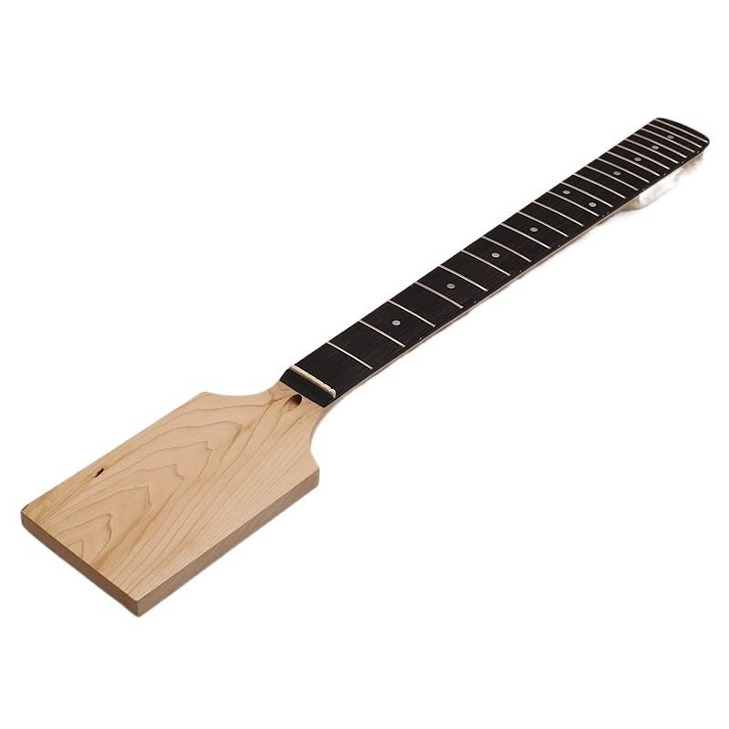 Manche guitare électrique 22 frettes érable canadien M2 black naturel